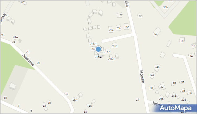 Kopalino, Morska, 21c/4, mapa Kopalino