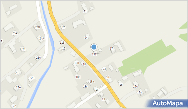 Mochnaczka Niżna, Mochnaczka Niżna, 131, mapa Mochnaczka Niżna