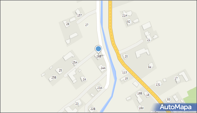 Mochnaczka Niżna, Mochnaczka Niżna, 24B, mapa Mochnaczka Niżna