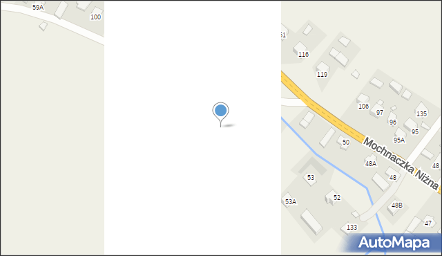 Mochnaczka Niżna, Mochnaczka Niżna, 54, mapa Mochnaczka Niżna