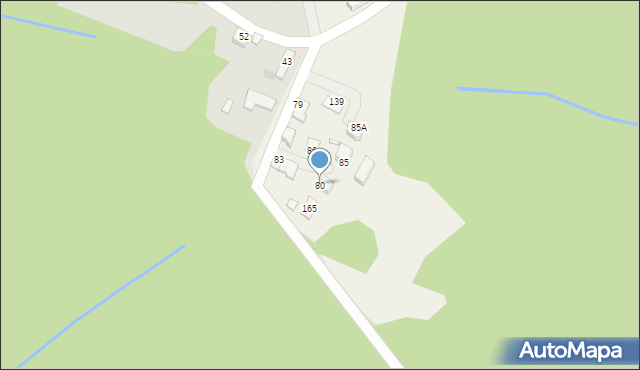 Mochnaczka Niżna, Mochnaczka Niżna, 80, mapa Mochnaczka Niżna