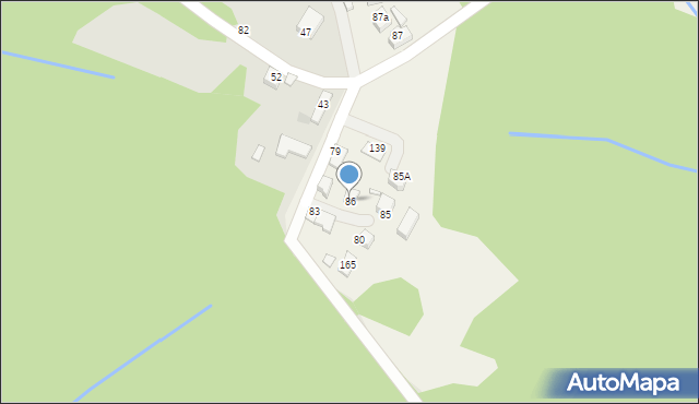 Mochnaczka Niżna, Mochnaczka Niżna, 86, mapa Mochnaczka Niżna