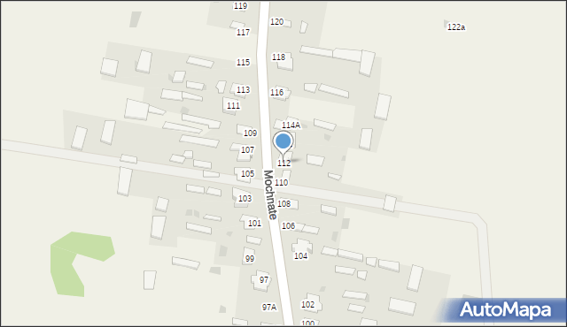 Mochnate, Mochnate, 112, mapa Mochnate