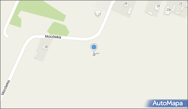 Mocówka, Mocówka, 28, mapa Mocówka