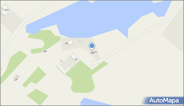 Moczadła, Moczadła, 18A, mapa Moczadła