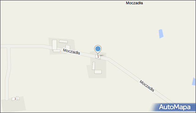 Moczadła, Moczadła, 1, mapa Moczadła