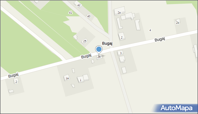 Moczalec, Moczalec, 26, mapa Moczalec