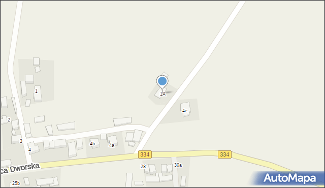 Moczydlnica Dworska, Moczydlnica Dworska, 1A, mapa Moczydlnica Dworska