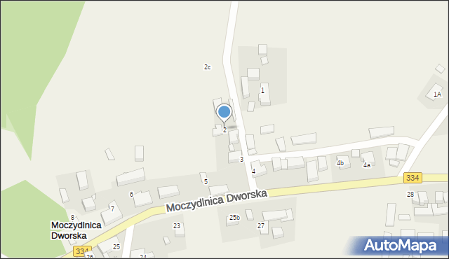 Moczydlnica Dworska, Moczydlnica Dworska, 2, mapa Moczydlnica Dworska