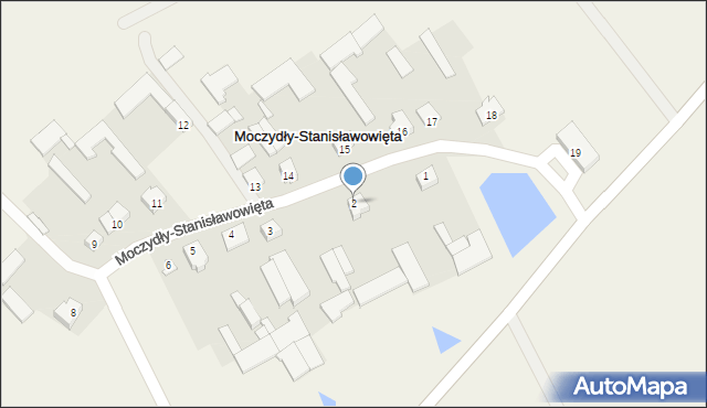 Moczydły-Stanisławowięta, Moczydły-Stanisławowięta, 2, mapa Moczydły-Stanisławowięta