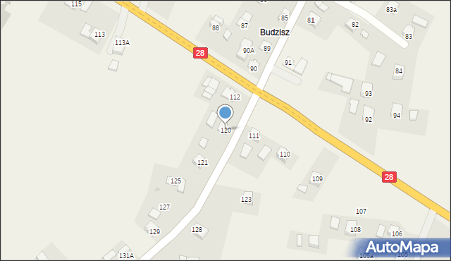 Moderówka, Moderówka, 120, mapa Moderówka