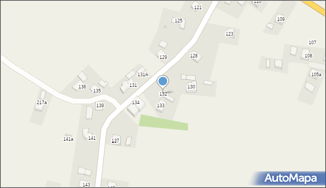 Moderówka, Moderówka, 132, mapa Moderówka