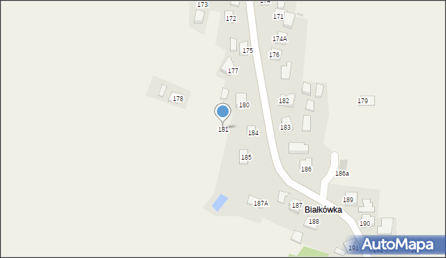 Moderówka, Moderówka, 181, mapa Moderówka