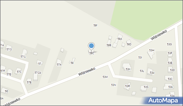 Modła, Modła, 58C, mapa Modła