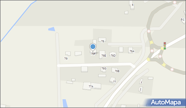 Modła, Modła, 76F, mapa Modła