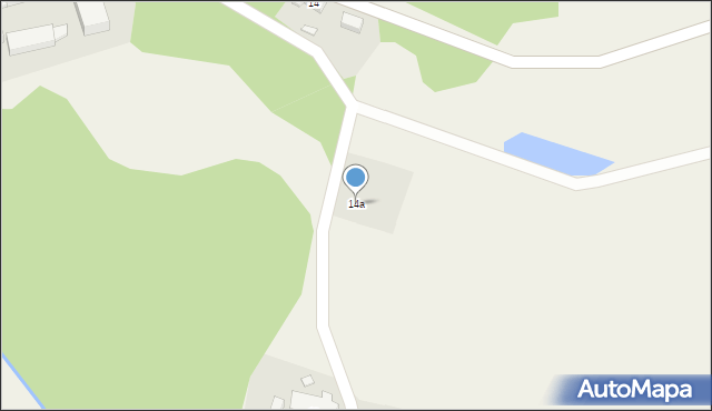 Modlikowice, Modlikowice, 14a, mapa Modlikowice