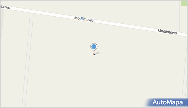 Modlimowo, Modlimowo, 34, mapa Modlimowo