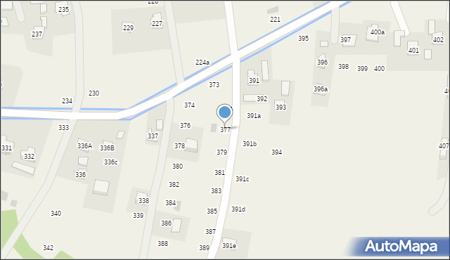 Mogielnica, Mogielnica, 377, mapa Mogielnica