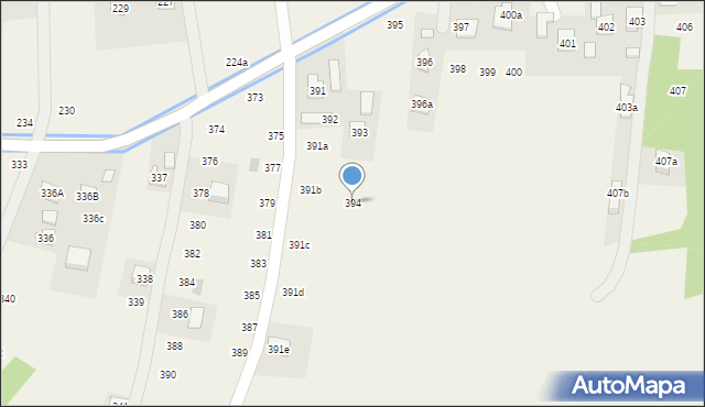 Mogielnica, Mogielnica, 394, mapa Mogielnica