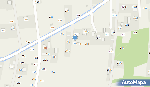 Mogielnica, Mogielnica, 398, mapa Mogielnica