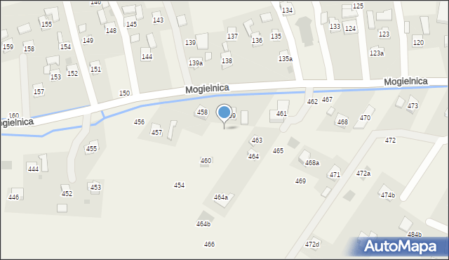 Mogielnica, Mogielnica, 460, mapa Mogielnica