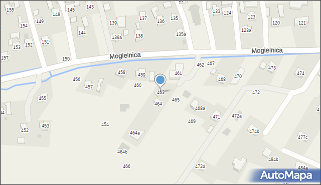 Mogielnica, Mogielnica, 463, mapa Mogielnica