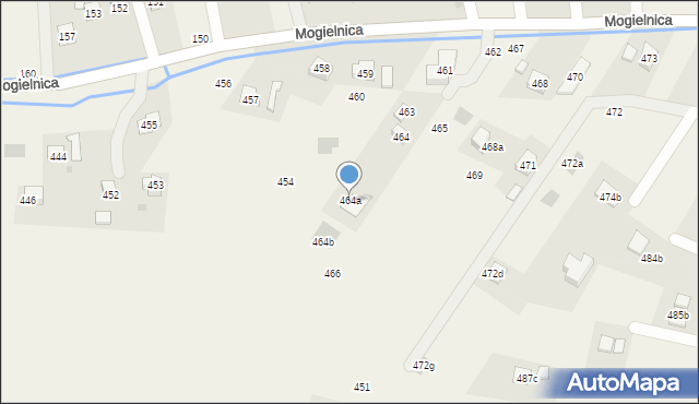 Mogielnica, Mogielnica, 464a, mapa Mogielnica