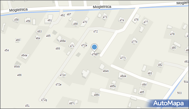 Mogielnica, Mogielnica, 474b, mapa Mogielnica