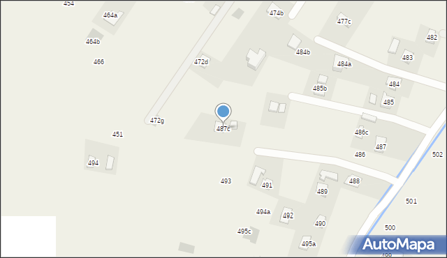 Mogielnica, Mogielnica, 487c, mapa Mogielnica