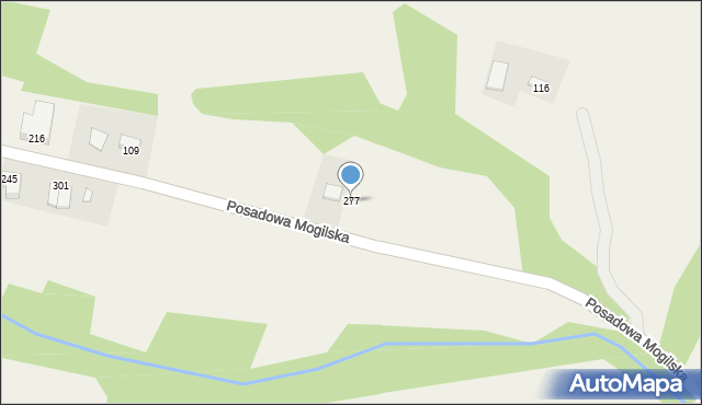 Mogilno, Mogilno, 277, mapa Mogilno