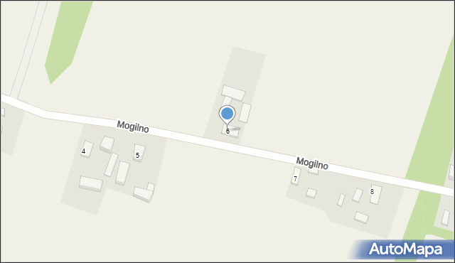 Mogilno, Mogilno, 6, mapa Mogilno