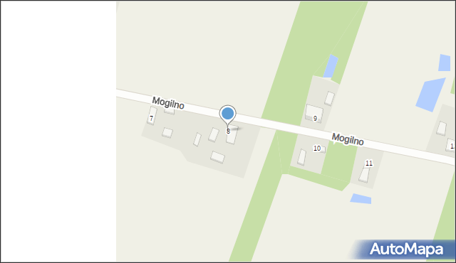 Mogilno, Mogilno, 8, mapa Mogilno