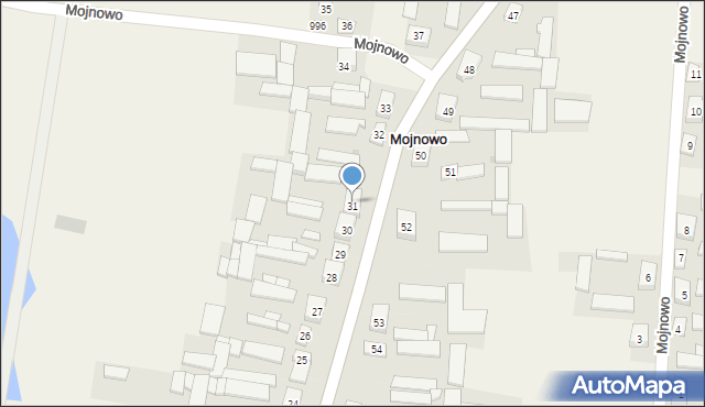 Mojnowo, Mojnowo, 31, mapa Mojnowo