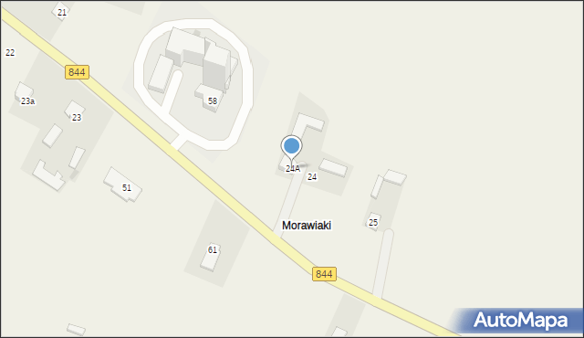 Mojsławice, Mojsławice, 24A, mapa Mojsławice