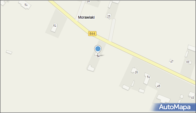 Mojsławice, Mojsławice, 54, mapa Mojsławice