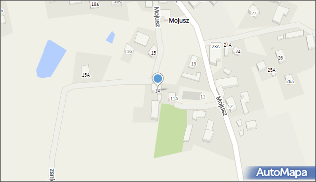 Mojusz, Mojusz, 14, mapa Mojusz