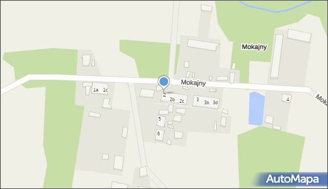 Mokajny, Mokajny, 2, mapa Mokajny