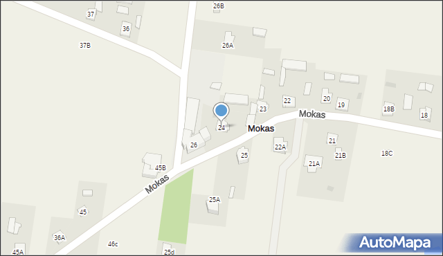 Mokas, Mokas, 24, mapa Mokas