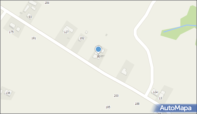 Mokra Wieś, Mokra Wieś, 90, mapa Mokra Wieś