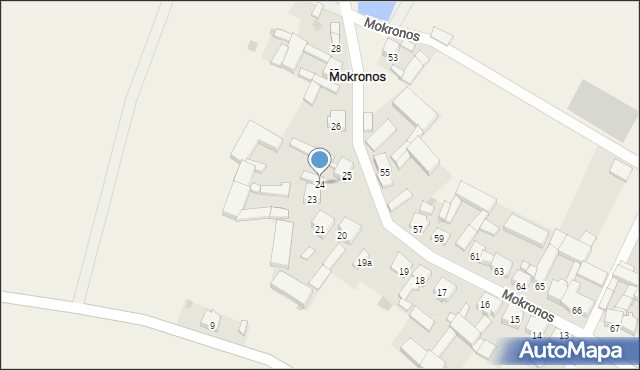 Mokronos, Mokronos, 24, mapa Mokronos