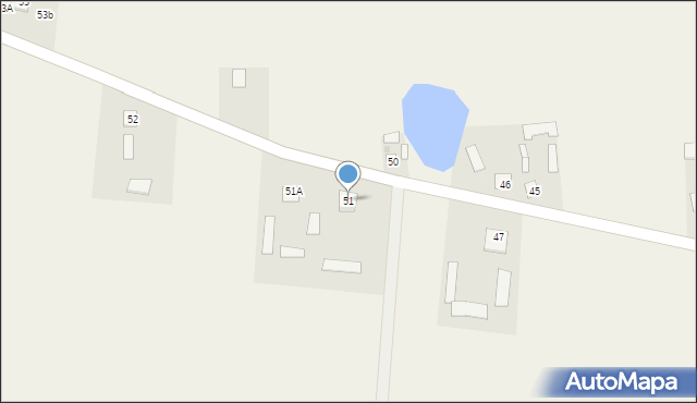 Mokrosęk, Mokrosęk, 51, mapa Mokrosęk