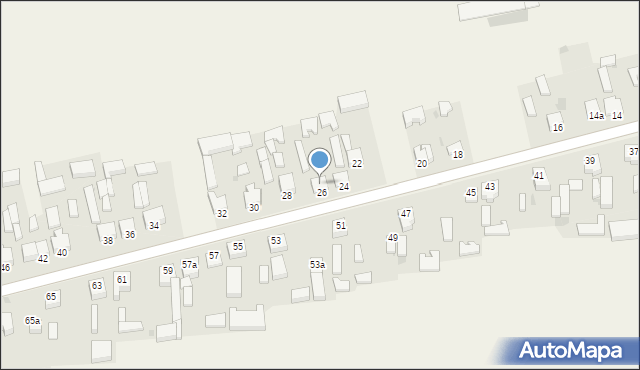 Mokrsko, Mokrsko Rządowe, 26, mapa Mokrsko