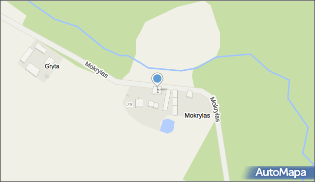 Mokrylas, Mokrylas, 2, mapa Mokrylas