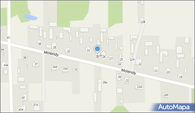 Molendy, Molendy, 29, mapa Molendy