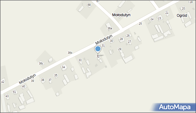 Mołodutyn, Mołodutyn, 32, mapa Mołodutyn