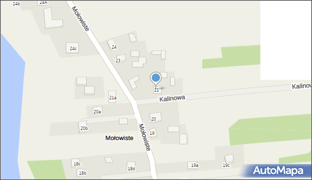 Mołowiste, Mołowiste, 21, mapa Mołowiste