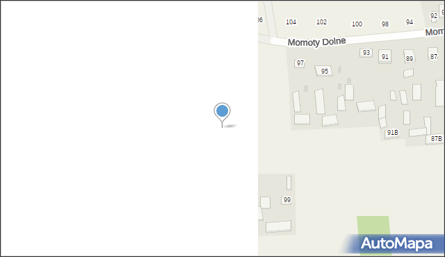 Momoty Dolne, Momoty Dolne, 101, mapa Momoty Dolne