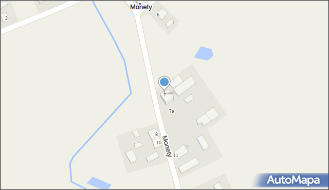 Monety, Monety, 7, mapa Monety