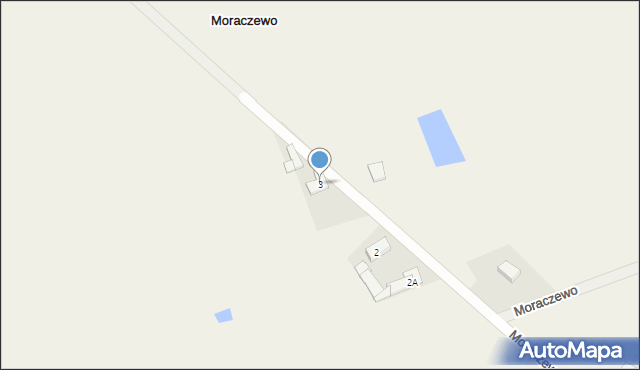 Moraczewo, Moraczewo, 3, mapa Moraczewo