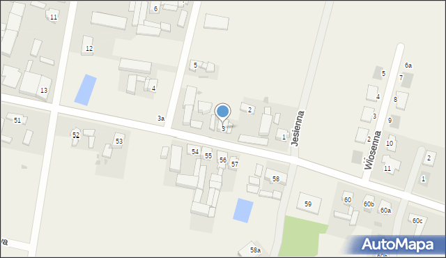 Moraczewo, Moraczewo, 3, mapa Moraczewo